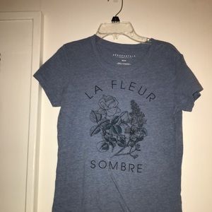 aeropostale blue tee